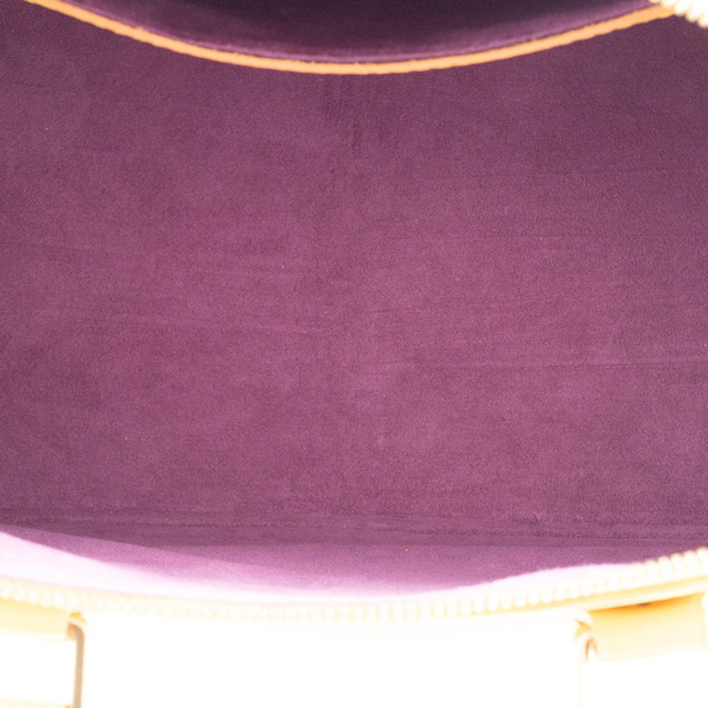 Louis Vuitton Yellow Epi Leather Handbag