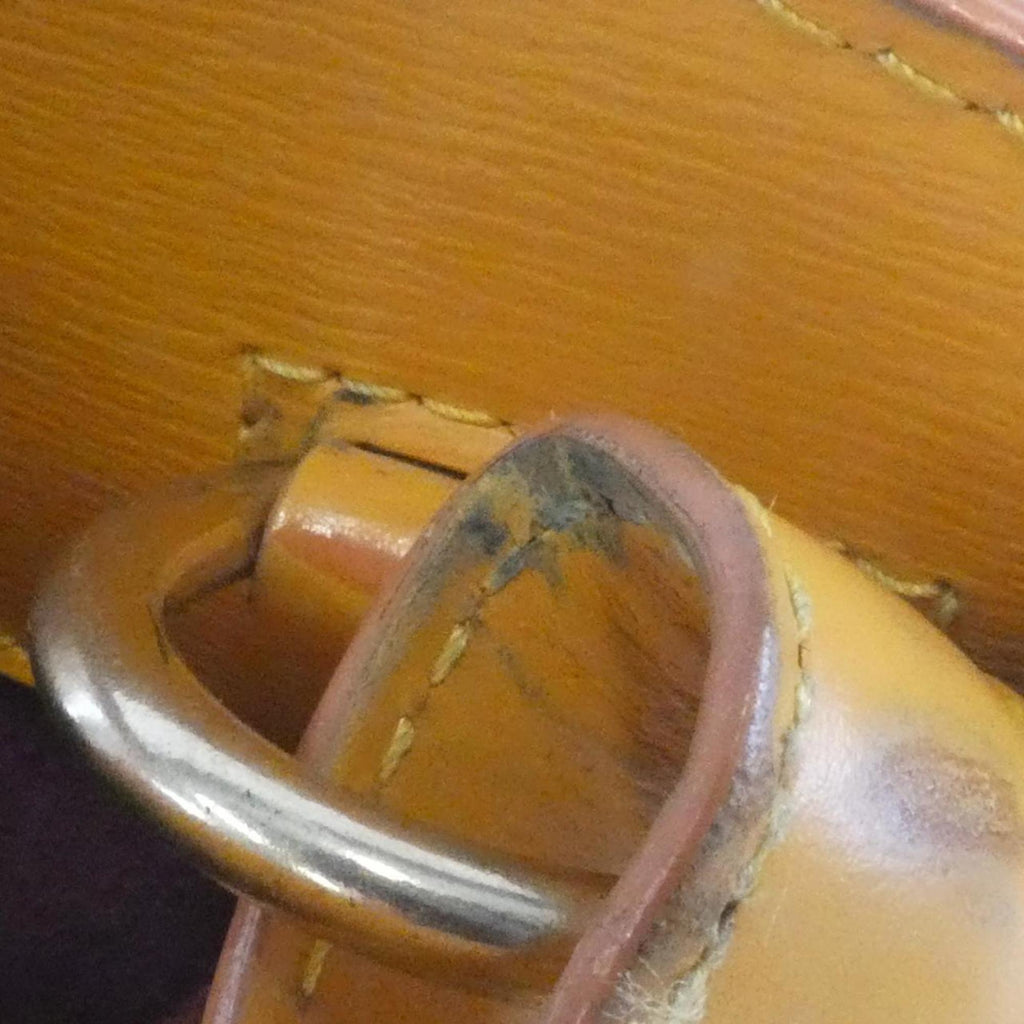 Louis Vuitton Epi Yellow Epi Leather Shoulder Bag