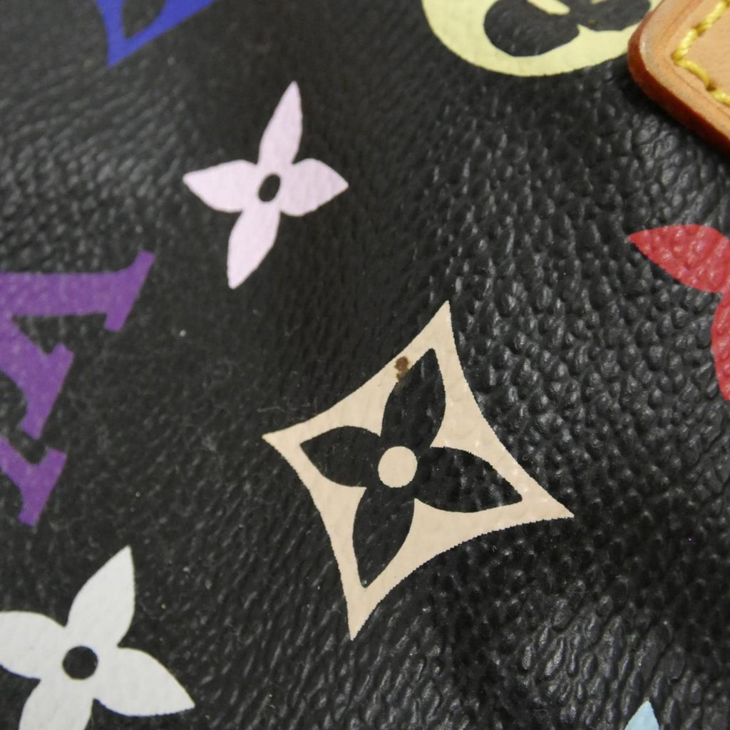 Louis Vuitton Black Coated Canvas Shoulder Bag