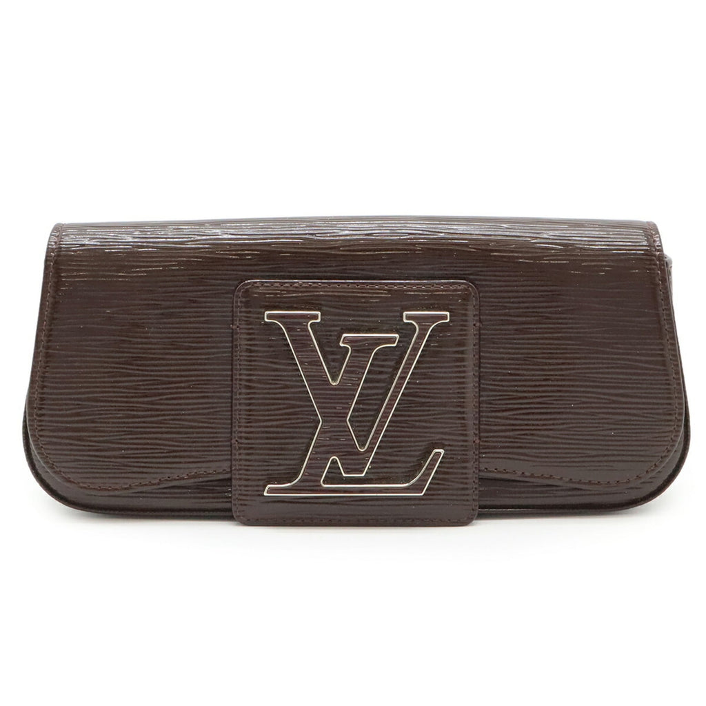 Louis Vuitton Brown Epi Leather Clutch Bag Pochette