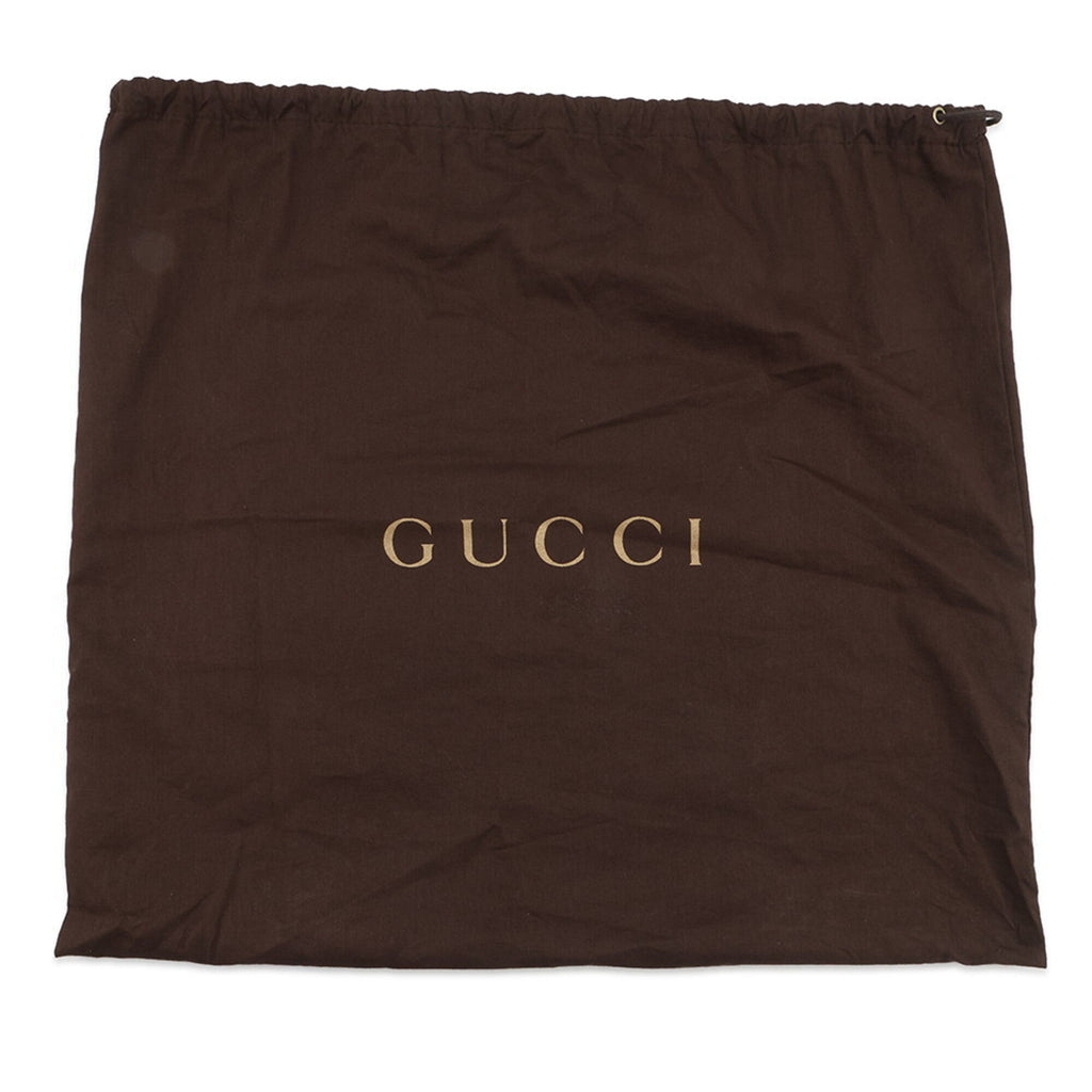 Gucci Black Leather Handbag Sling Bag (Pre-Owned)