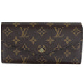 Louis Vuitton Brown Monogram Monogram Long Wallet