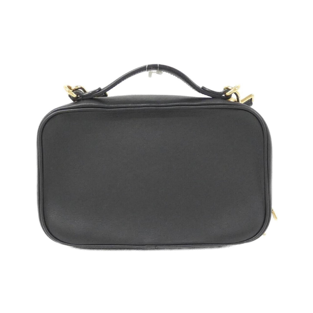 Louis Vuitton Black Leather Shoulder Bag