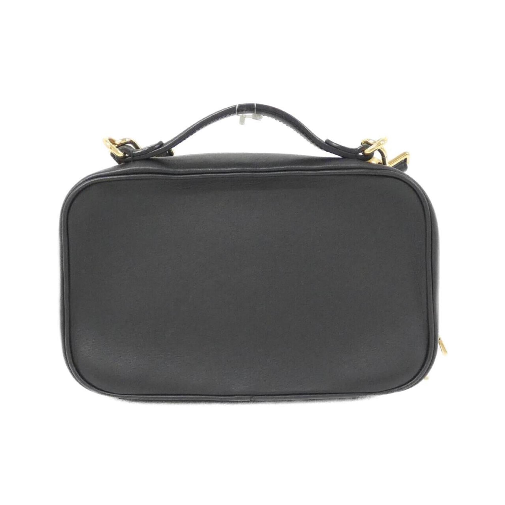Louis Vuitton Black Leather Shoulder Bag