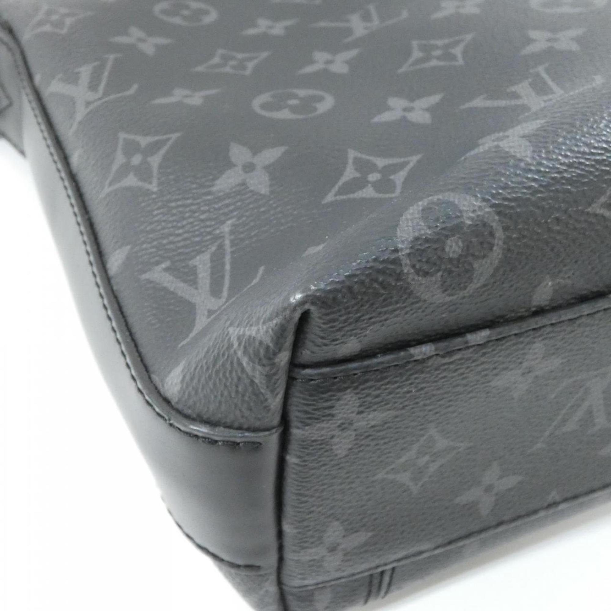 Louis Vuitton Black Coated Canvas Shoulder Bag