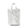 Balenciaga Silver Leather Shoulder