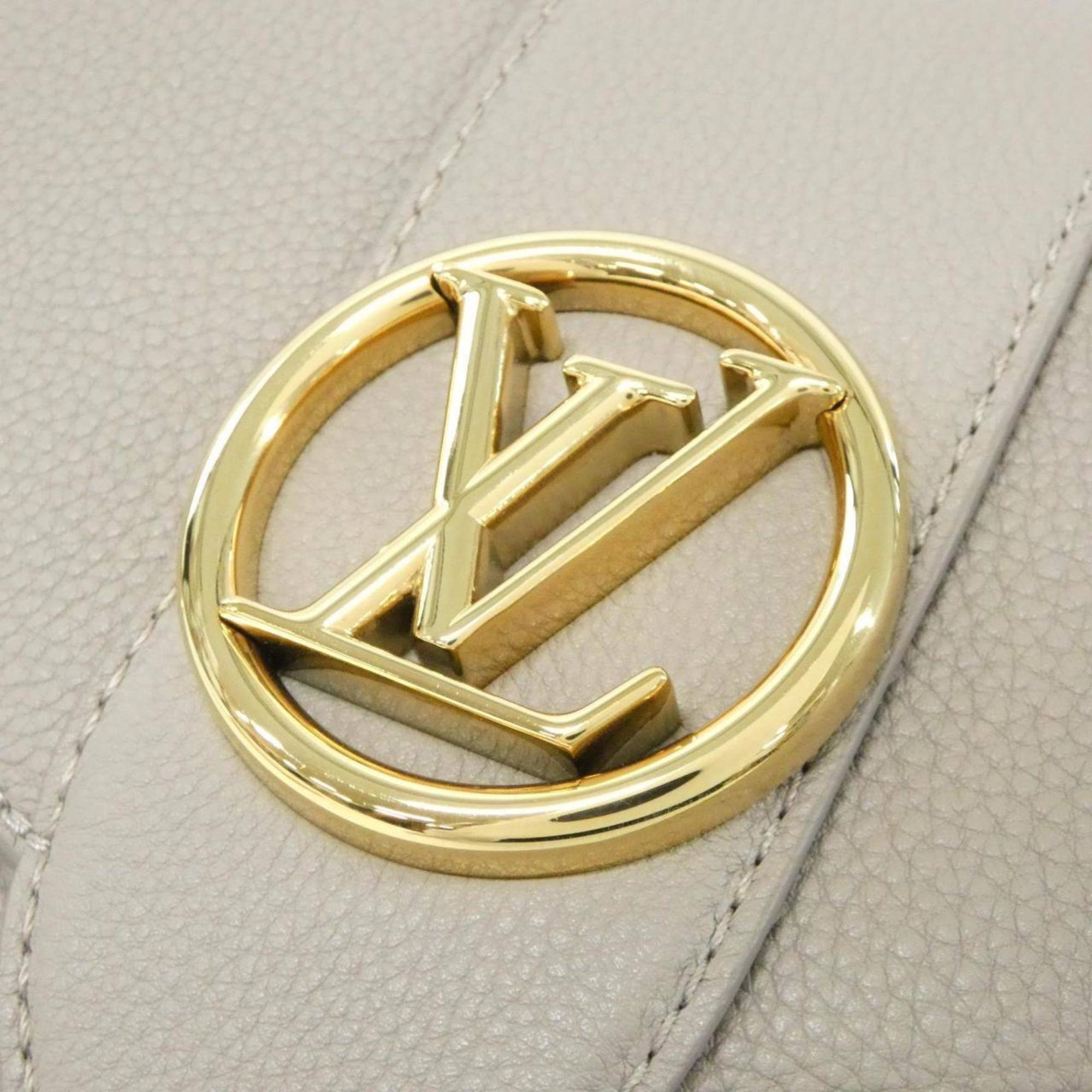 Louis Vuitton Gris Leather Shoulder Bag