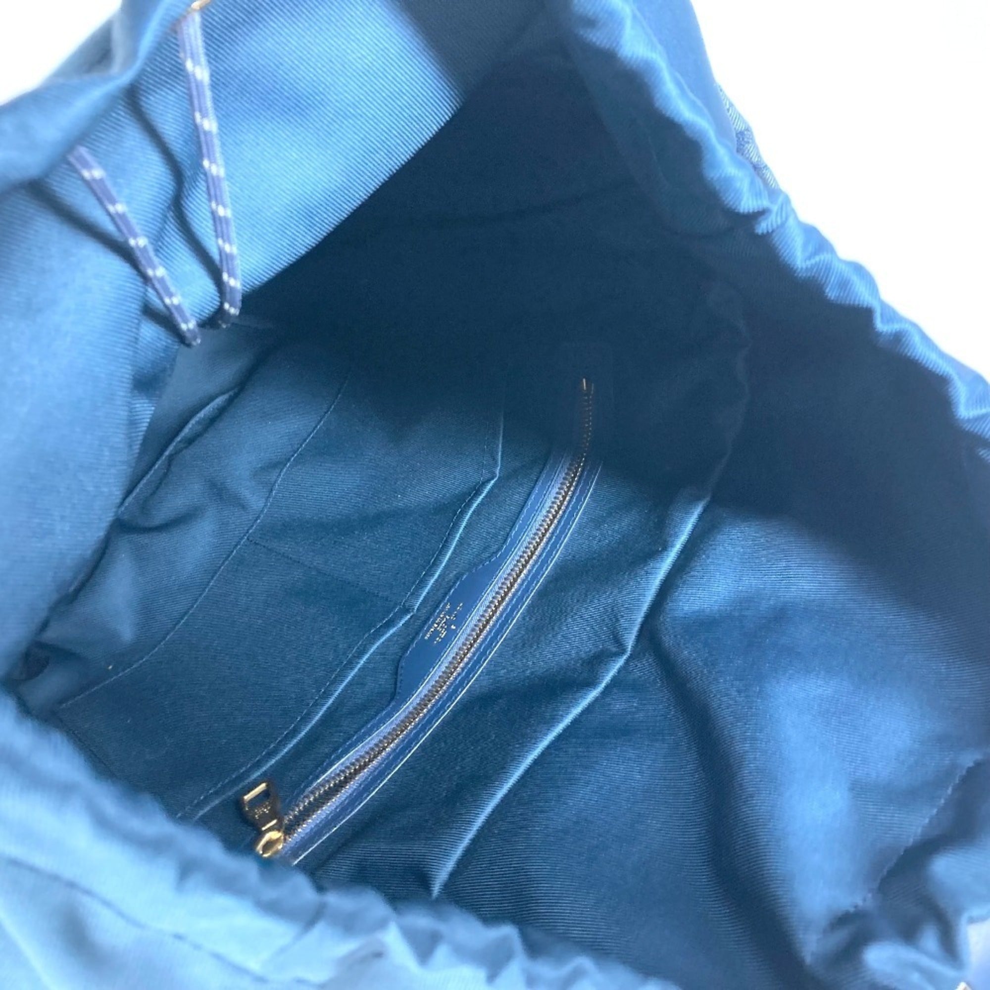Louis Vuitton Blue Monogram Denim Canvas Backpack