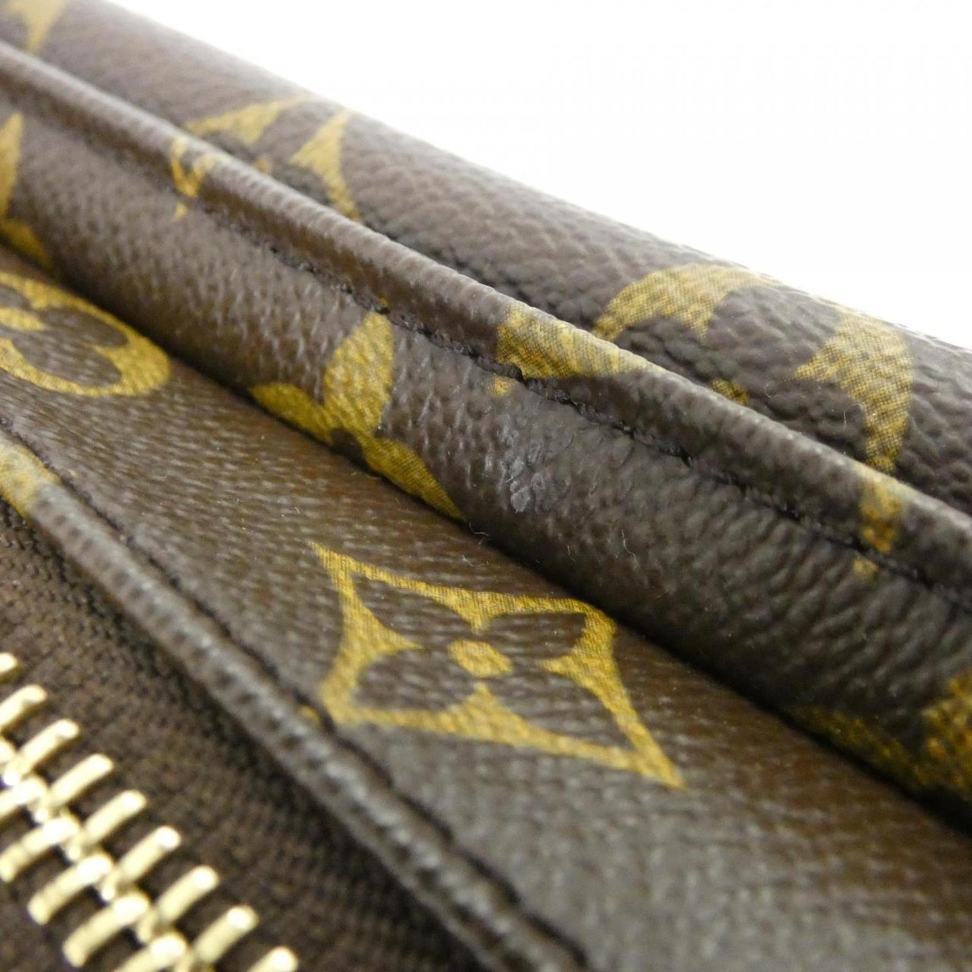 Louis Vuitton Marron Coated Canvas Shoulder Bag