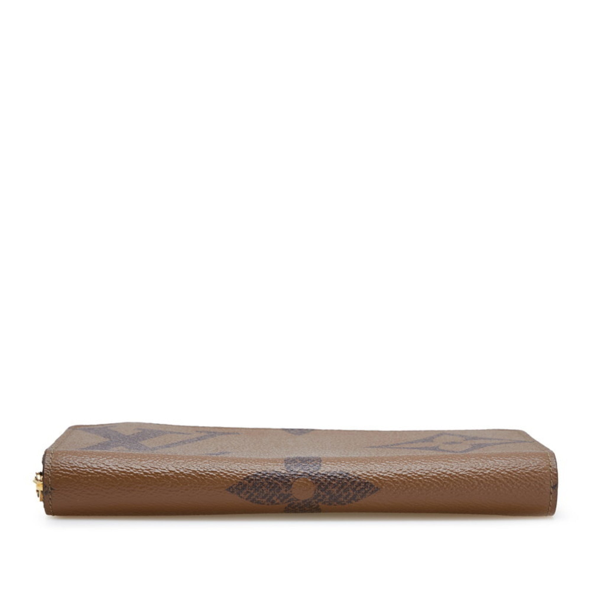 Louis Vuitton Monogram Brown Pvc Leather Wallet (Tri-Fold)