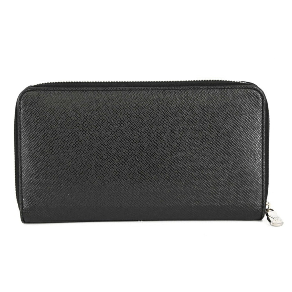 Louis Vuitton Black Taiga Leather Wallet (Tri-Fold)