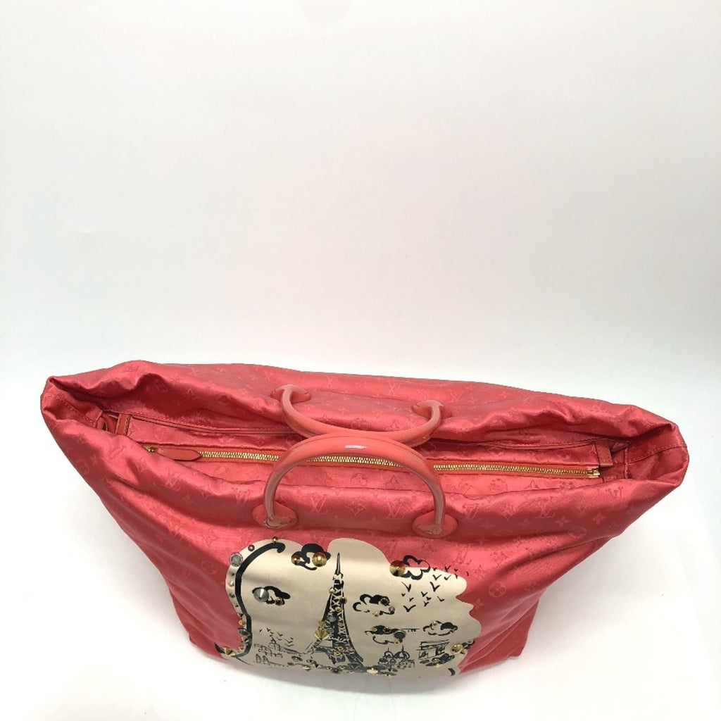 Louis Vuitton Pink Nylon Tote Bag