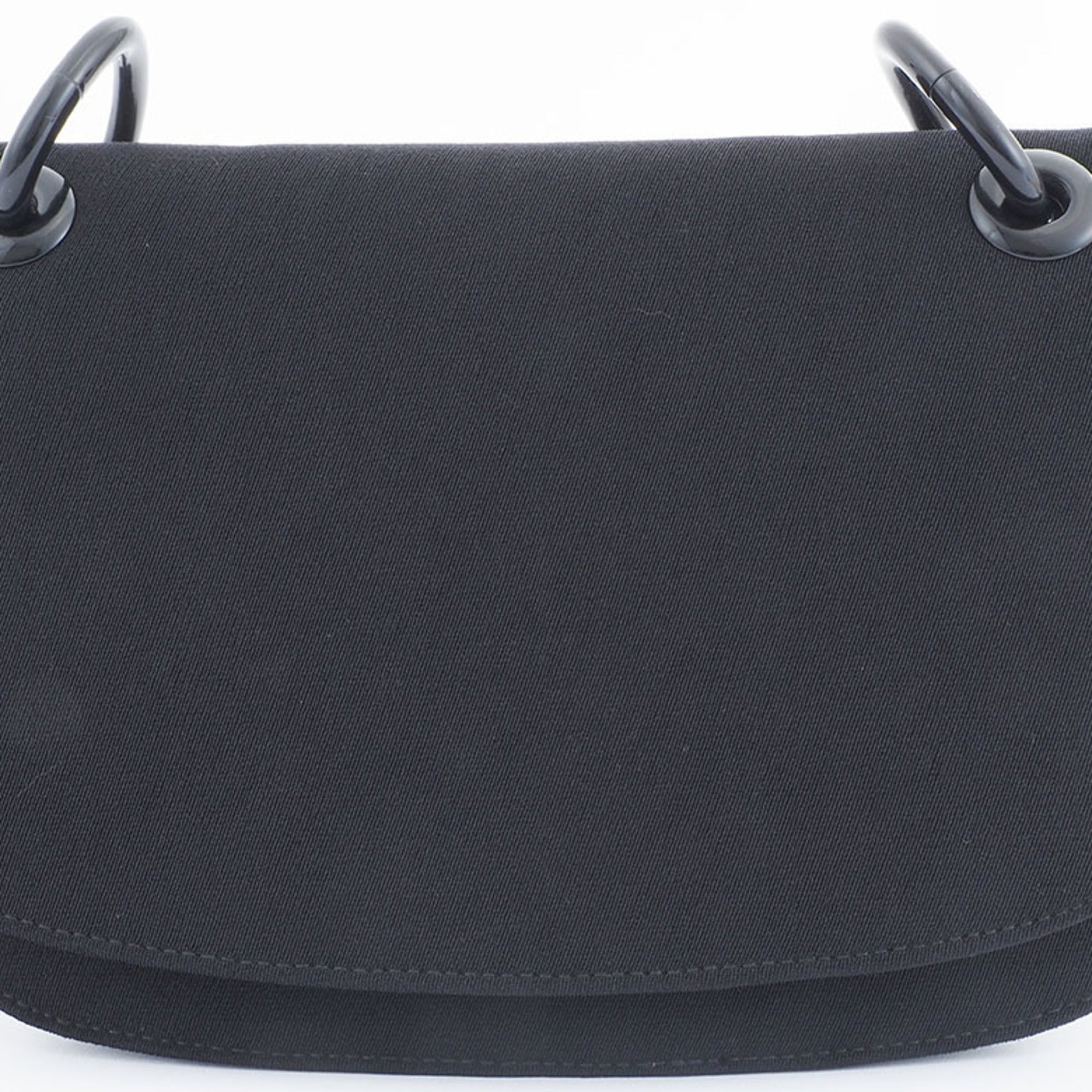 Prada Black Canvas Shoulder Bag