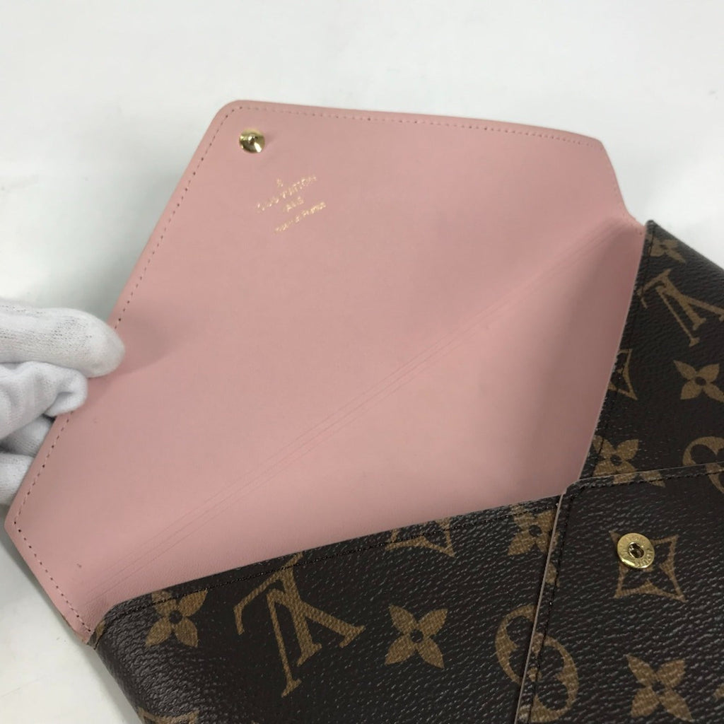 Louis Vuitton Brown Monogram Canvas Clutch Bag Pochette Pouch