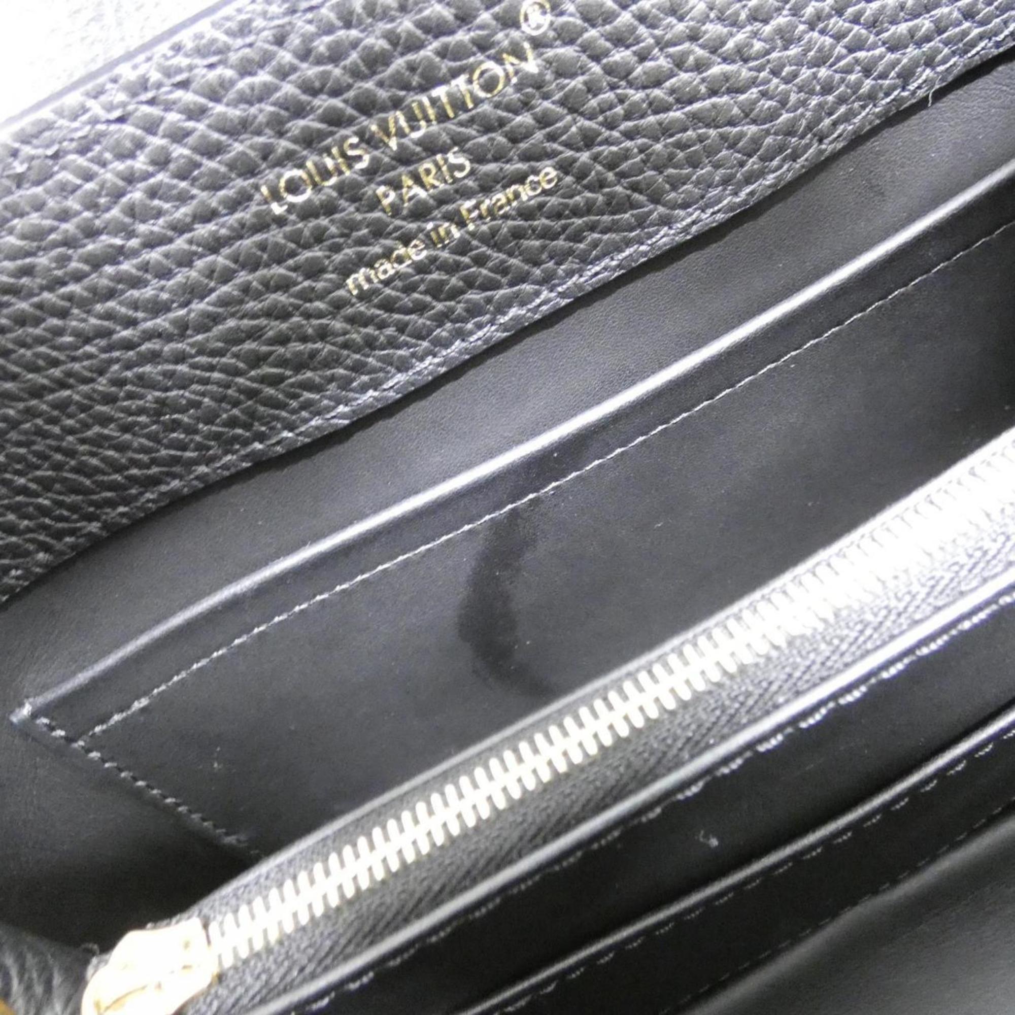 Louis Vuitton Taurillon Black Leather Handbag