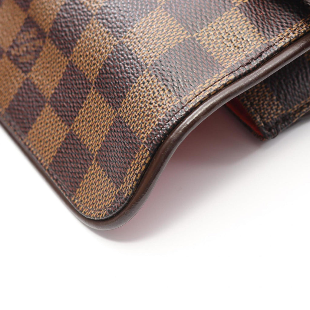 Louis Vuitton Brown Ebene Pvc Leather Fanny Pack