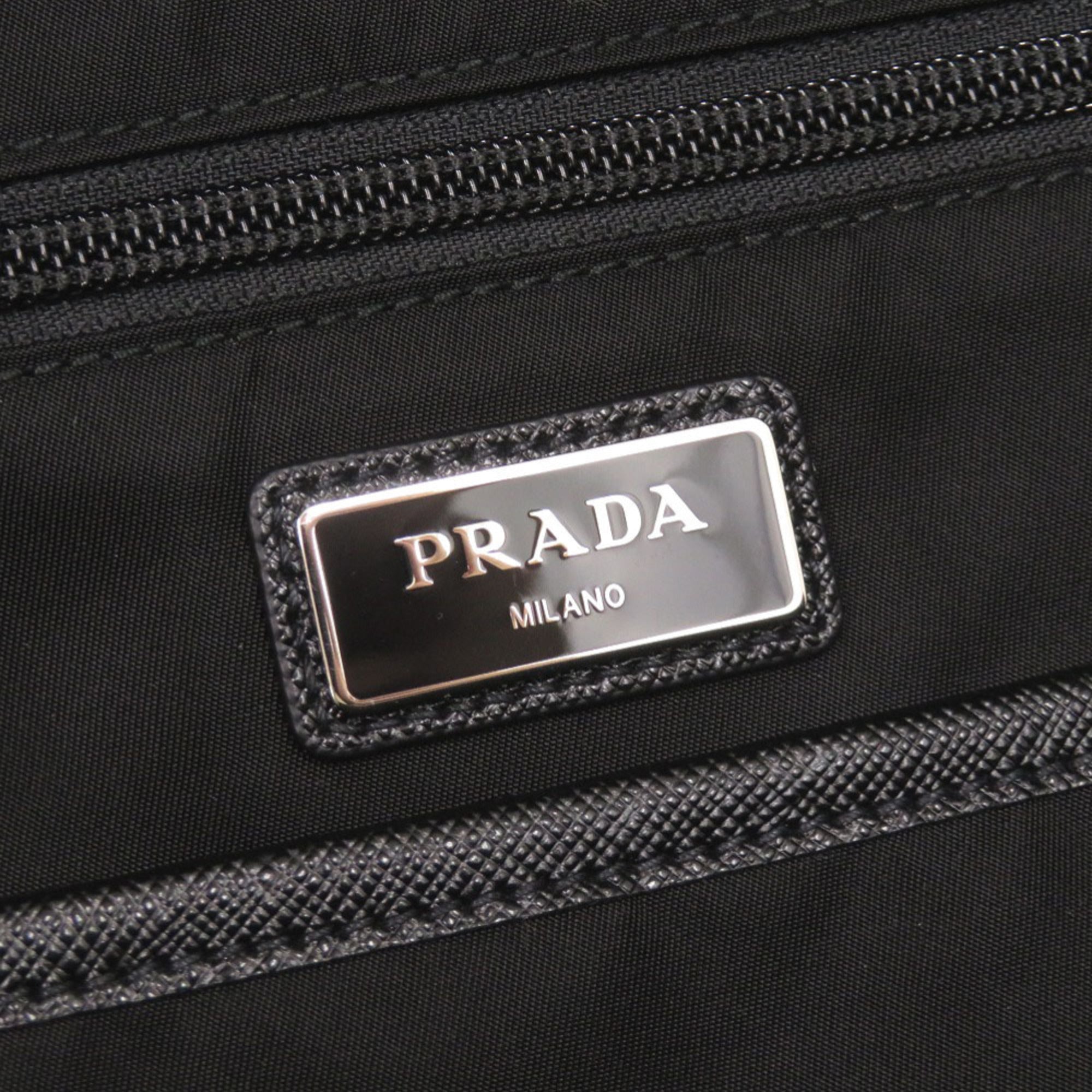 Prada Black Nylon Backpack