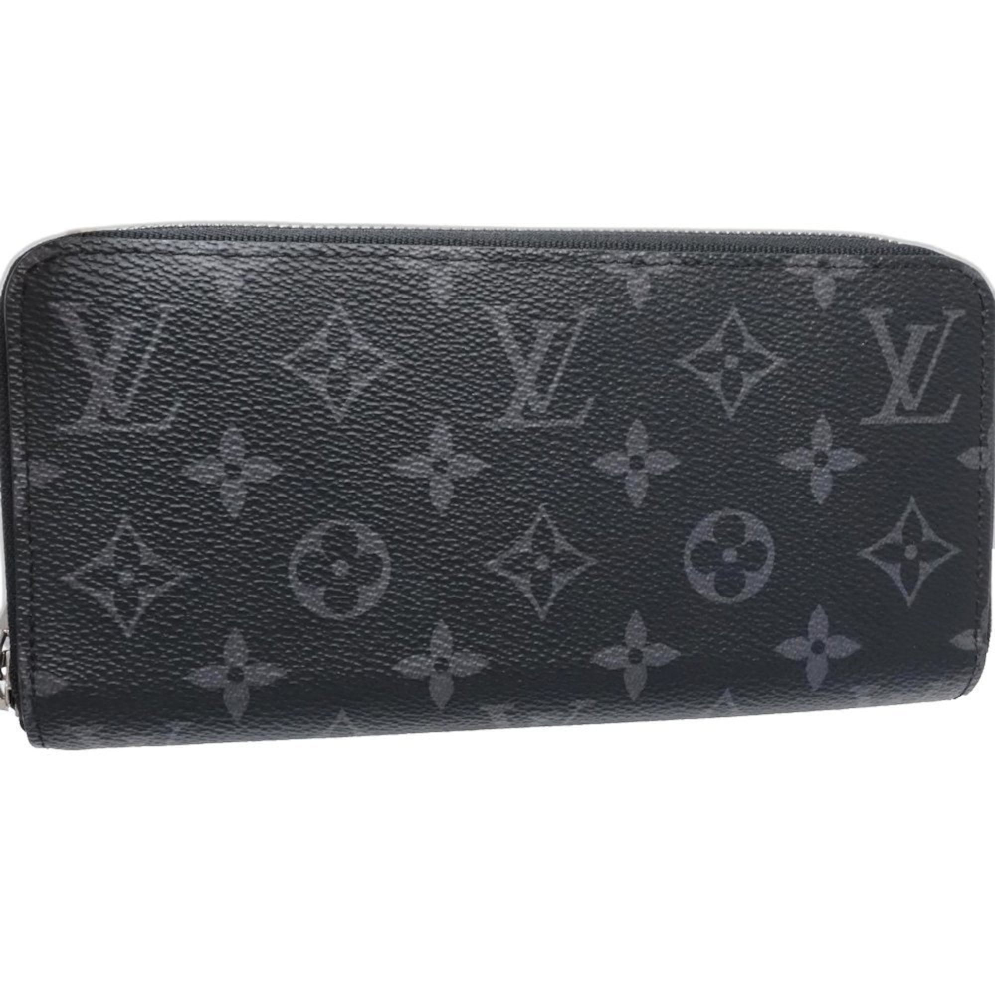 Louis Vuitton Monogram Eclipse Monogram Eclipse Noir Monogram Eclipse Long Wallet