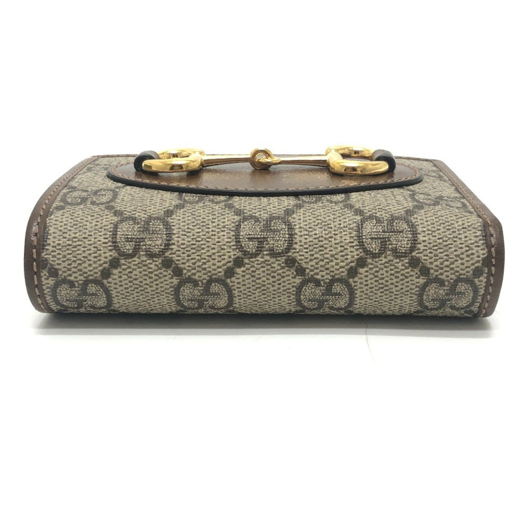 Gucci Gg Supreme Brown Gg Supreme Wallet (Bi-Fold) (Pre-Owned)