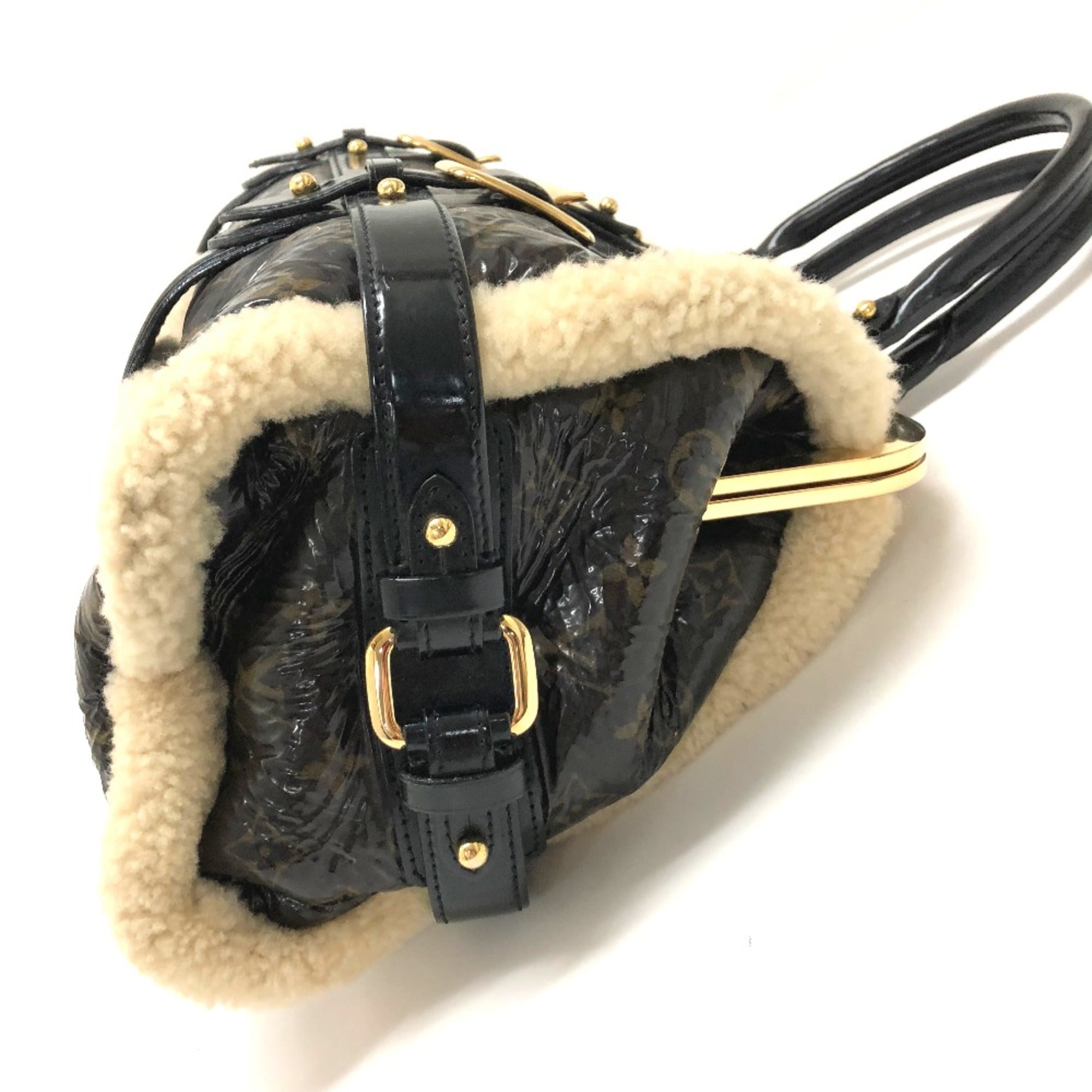 Louis Vuitton Brown Leather Handbag