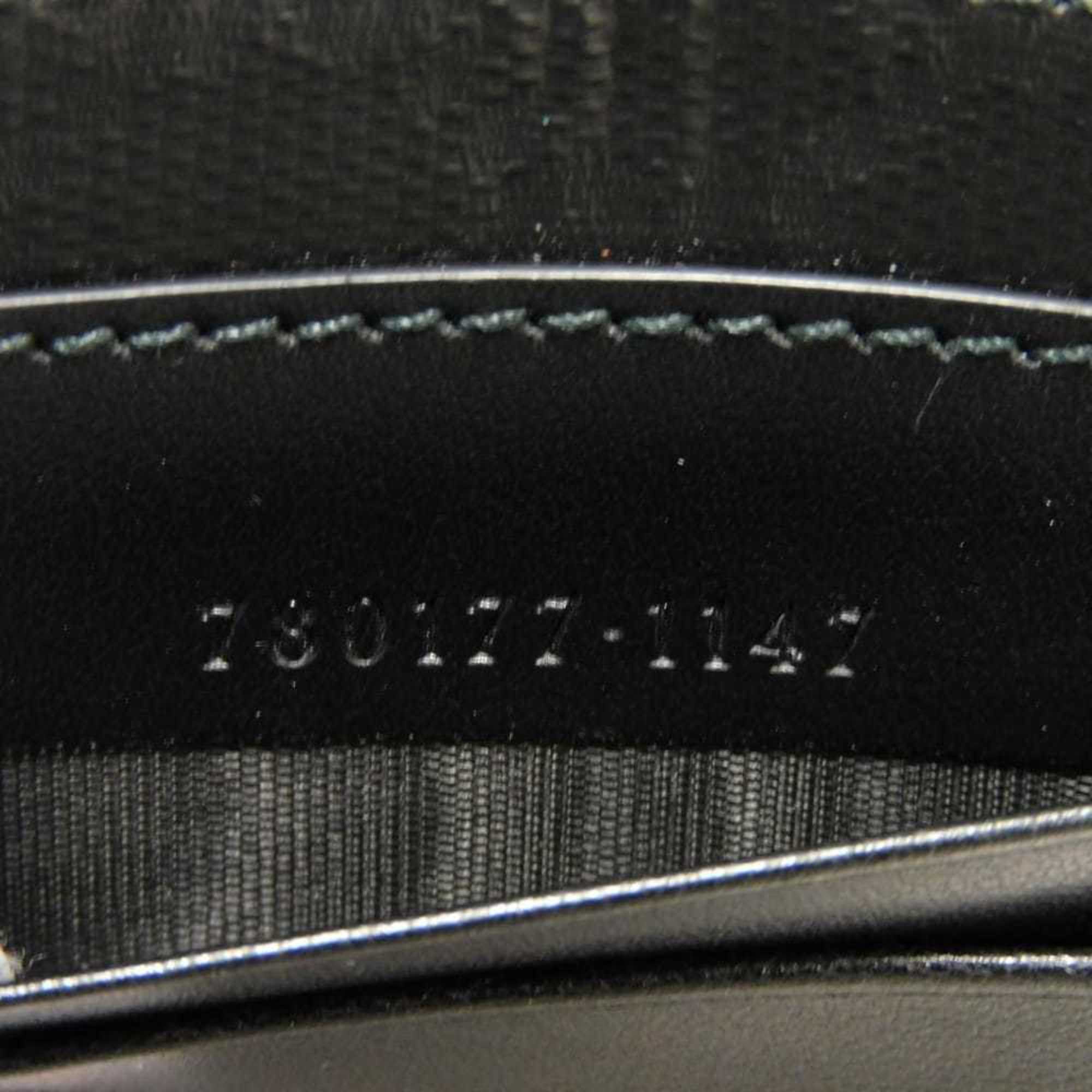 Gucci Black Gg Canvas Coin Purse/Coin Case (Pre-Owned)