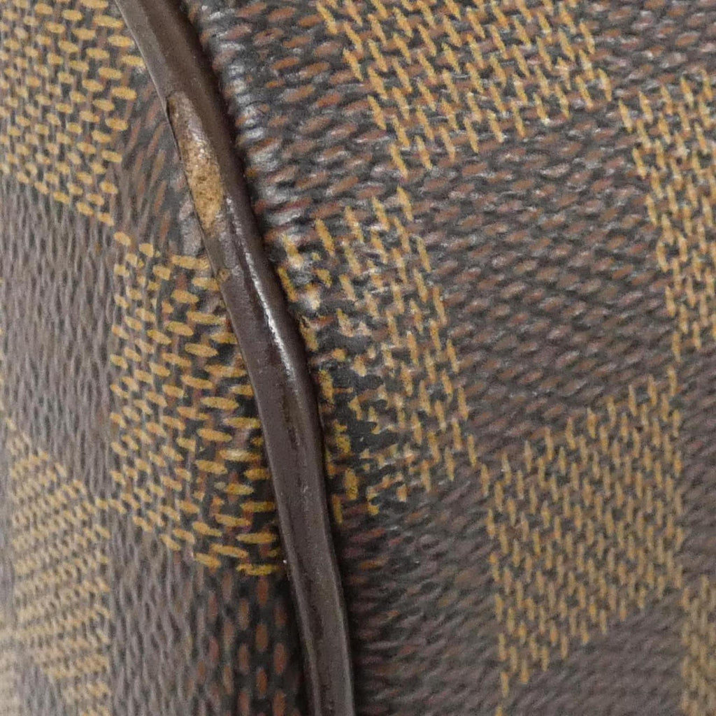 Louis Vuitton Brown Coated Canvas Handbag