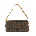 Louis Vuitton Marron Coated Canvas Shoulder Bag
