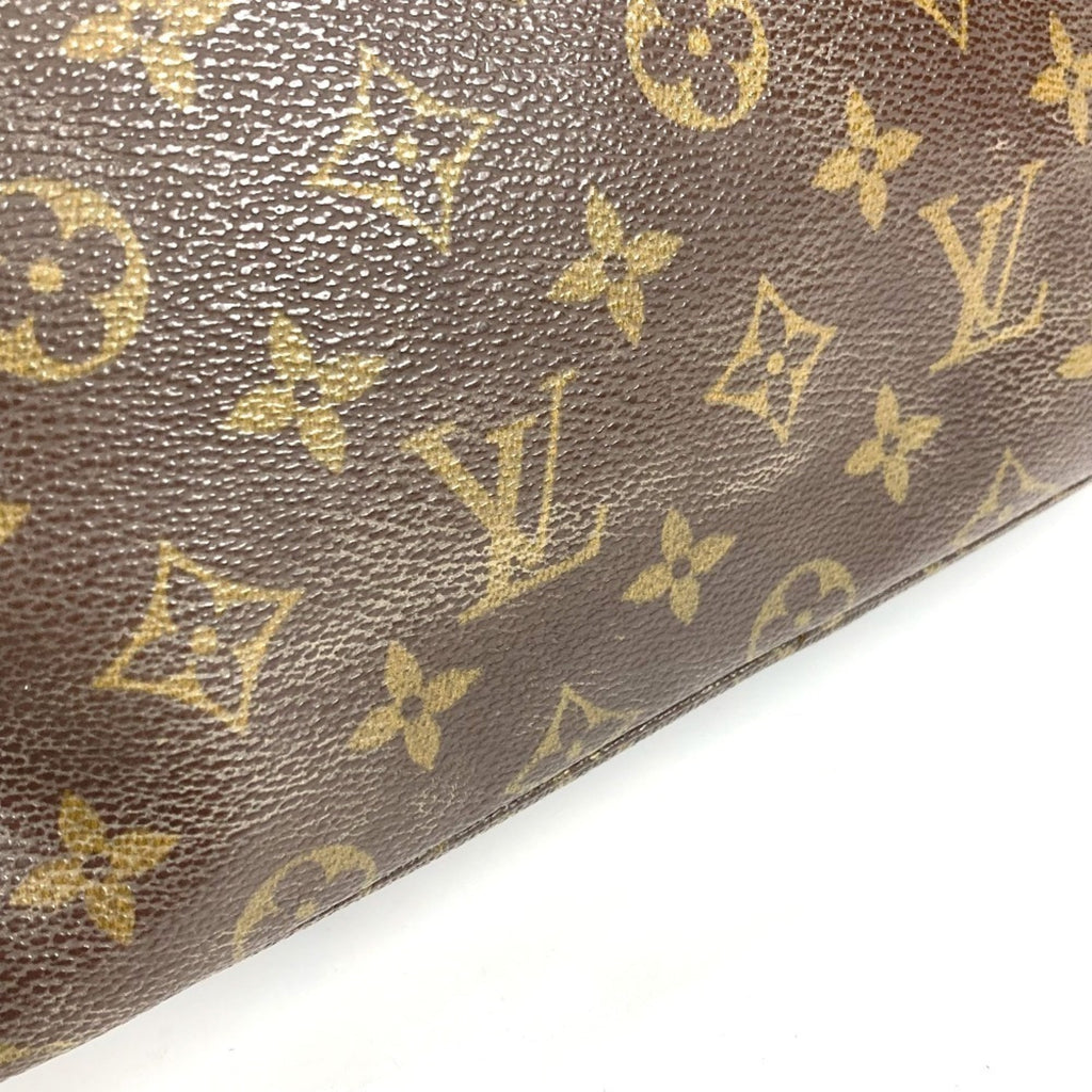 Louis Vuitton Brown Monogram Clutch Bag Pouch