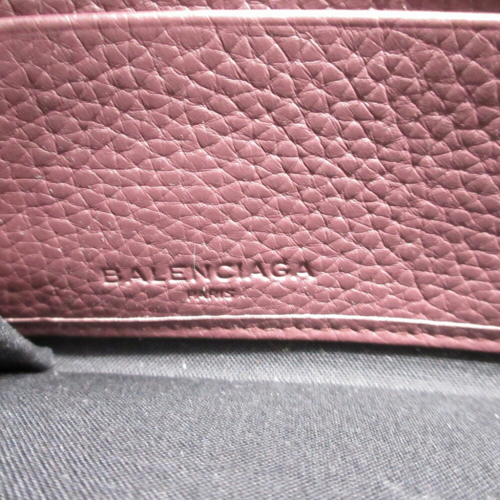 Balenciaga Brown Leather Wallet (Bi-Fold)