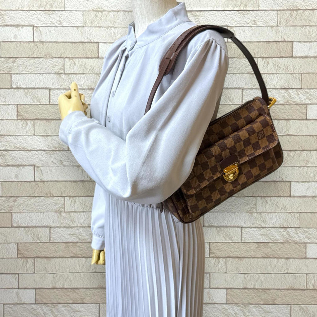 Louis Vuitton Brown Damier Canvas Shoulder Bag