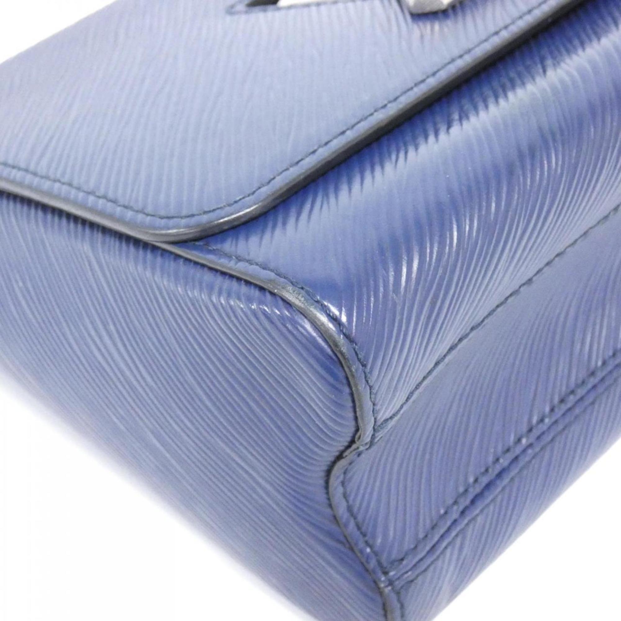 Louis Vuitton Indigo Leather Shoulder Bag