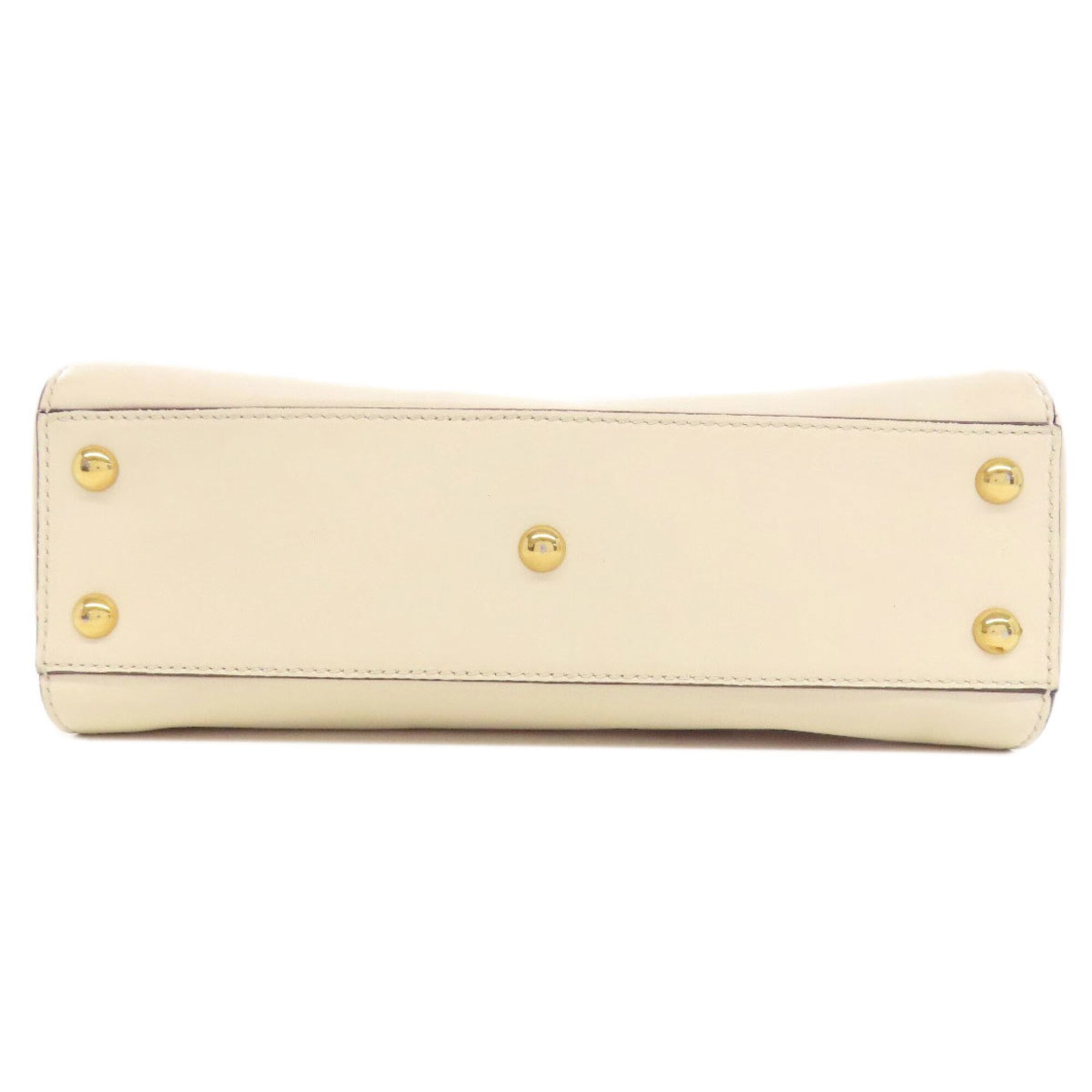 Gucci White Leather Handbag (Pre-Owned)