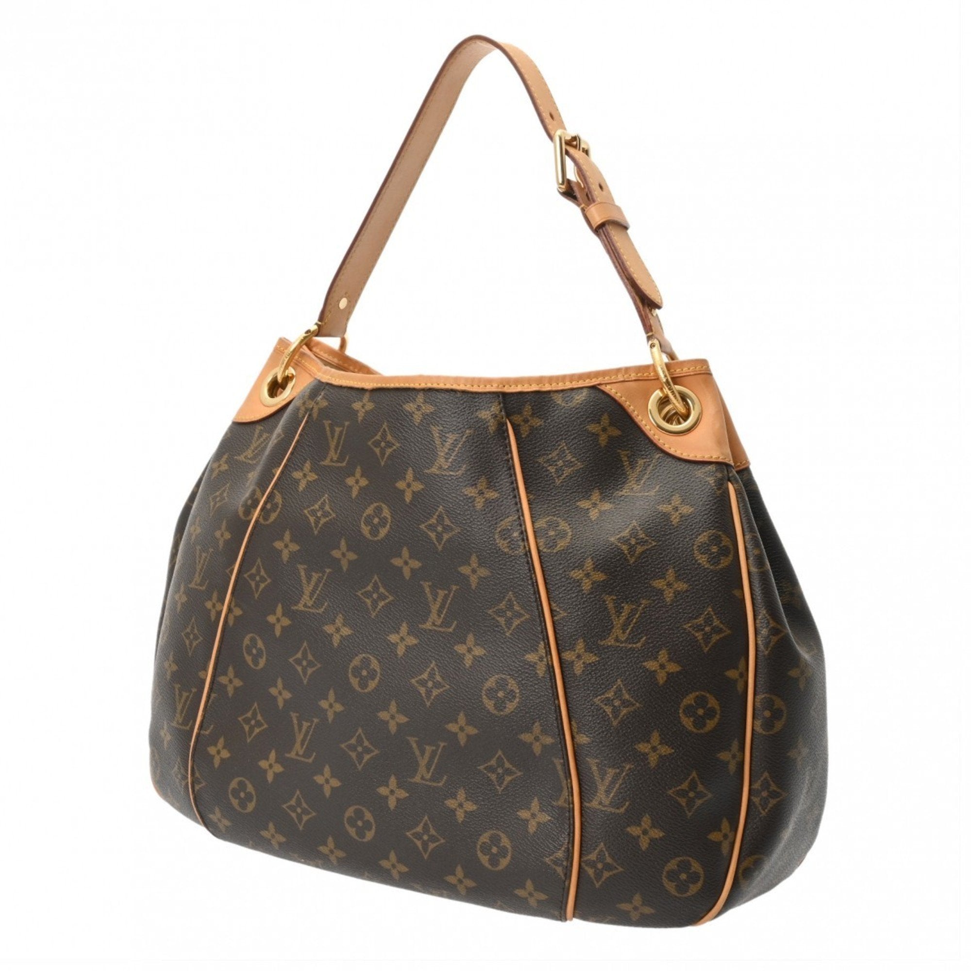 Louis Vuitton Brown Monogram Canvas Shoulder Bag