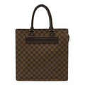 Louis Vuitton Brown Damier Canvas Pvc Handbag Tote Bag