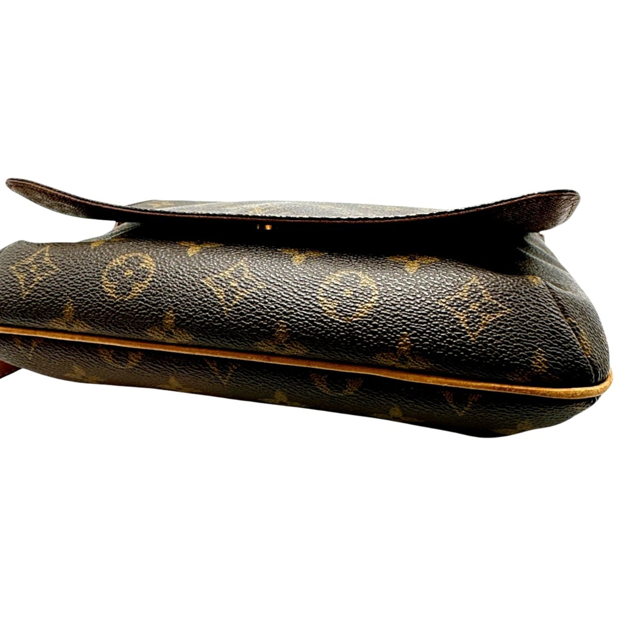 Louis Vuitton Brown Monogram Canvas Shoulder Bag