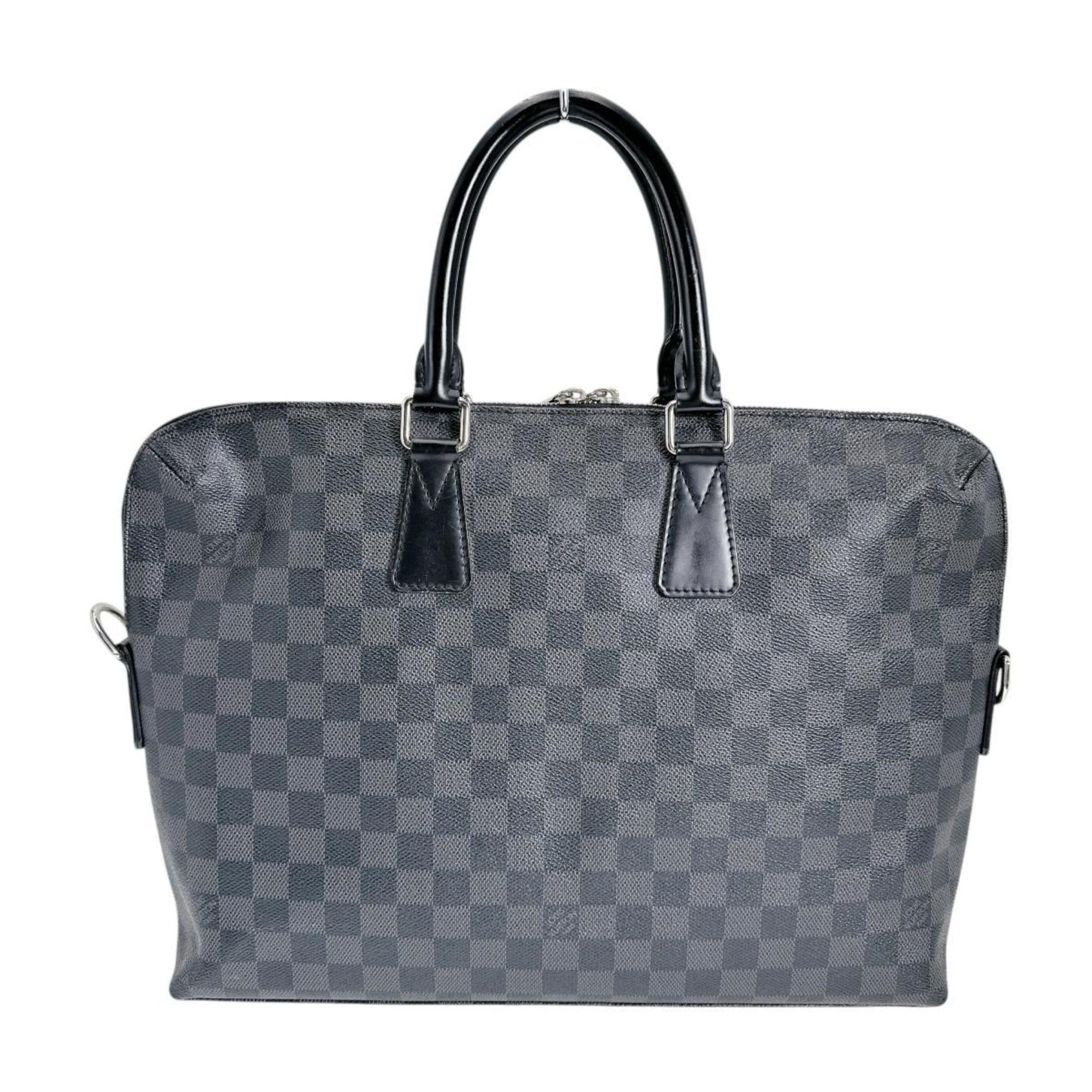 Louis Vuitton Black Damier Graphite Briefcase