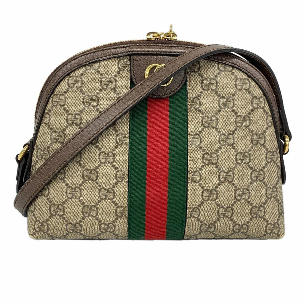Gucci Brown Pvc Shoulder Bag (Pre-Owned)