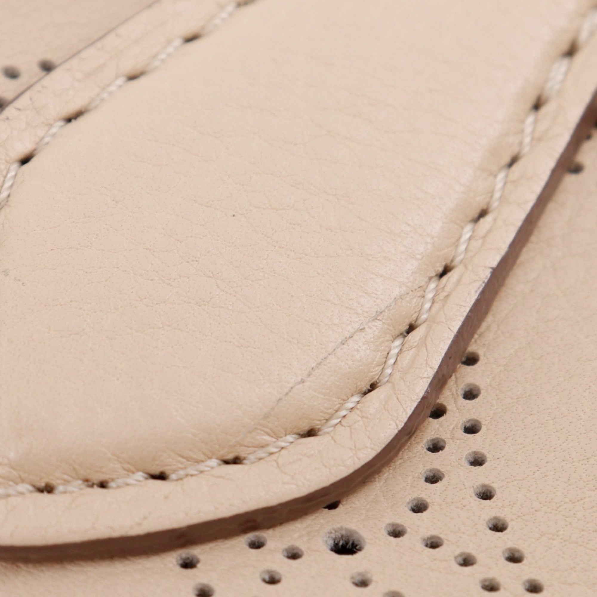 Louis Vuitton Mahina Beige Opal Mahina Leather Handbag