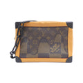 Louis Vuitton Brown Coated Canvas Shoulder Bag