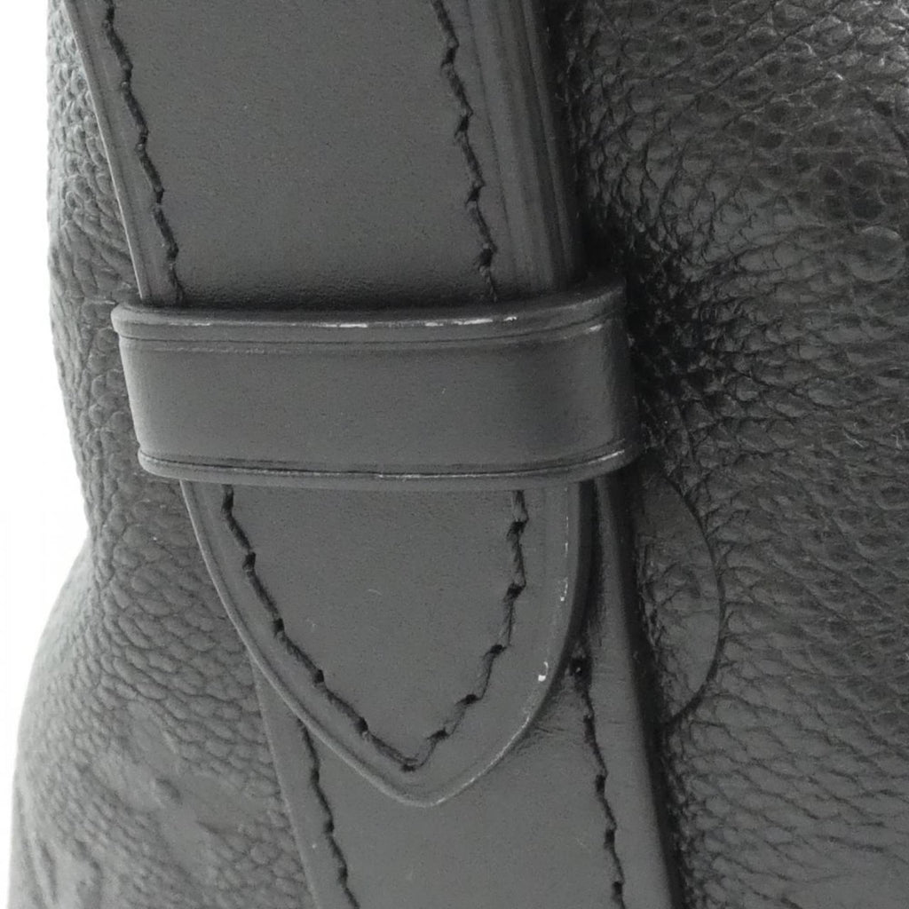Louis Vuitton Black Leather Shoulder Bag