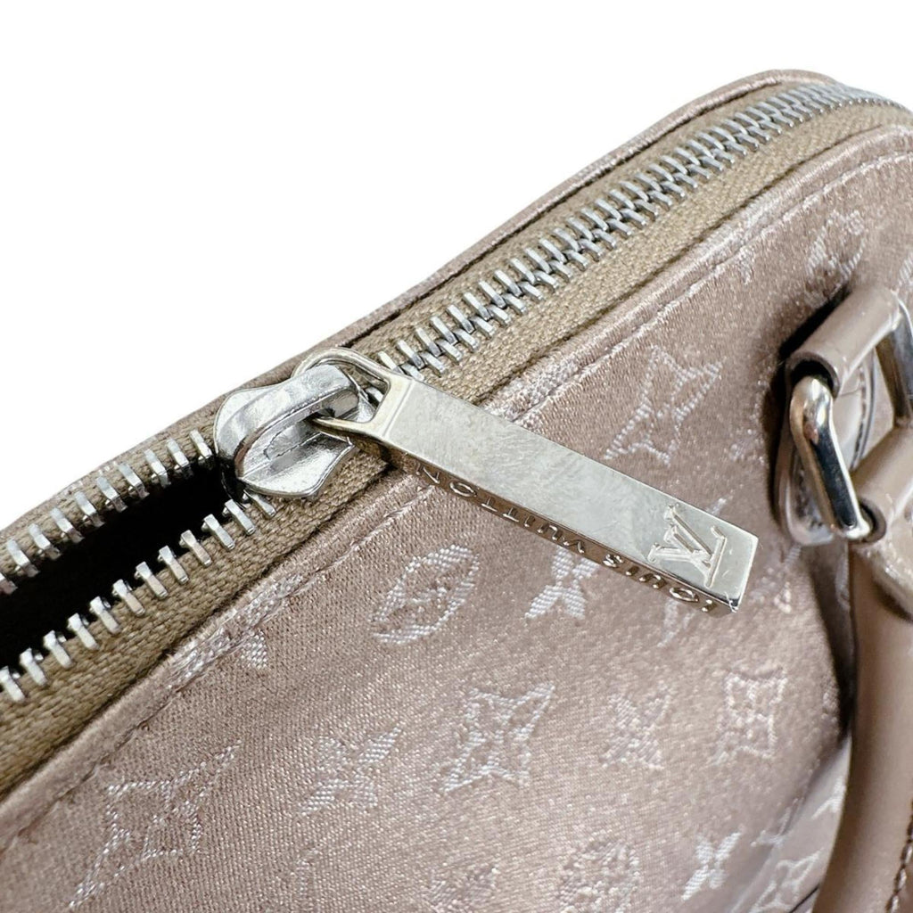 Louis Vuitton Beige Monogram Satin Pouch