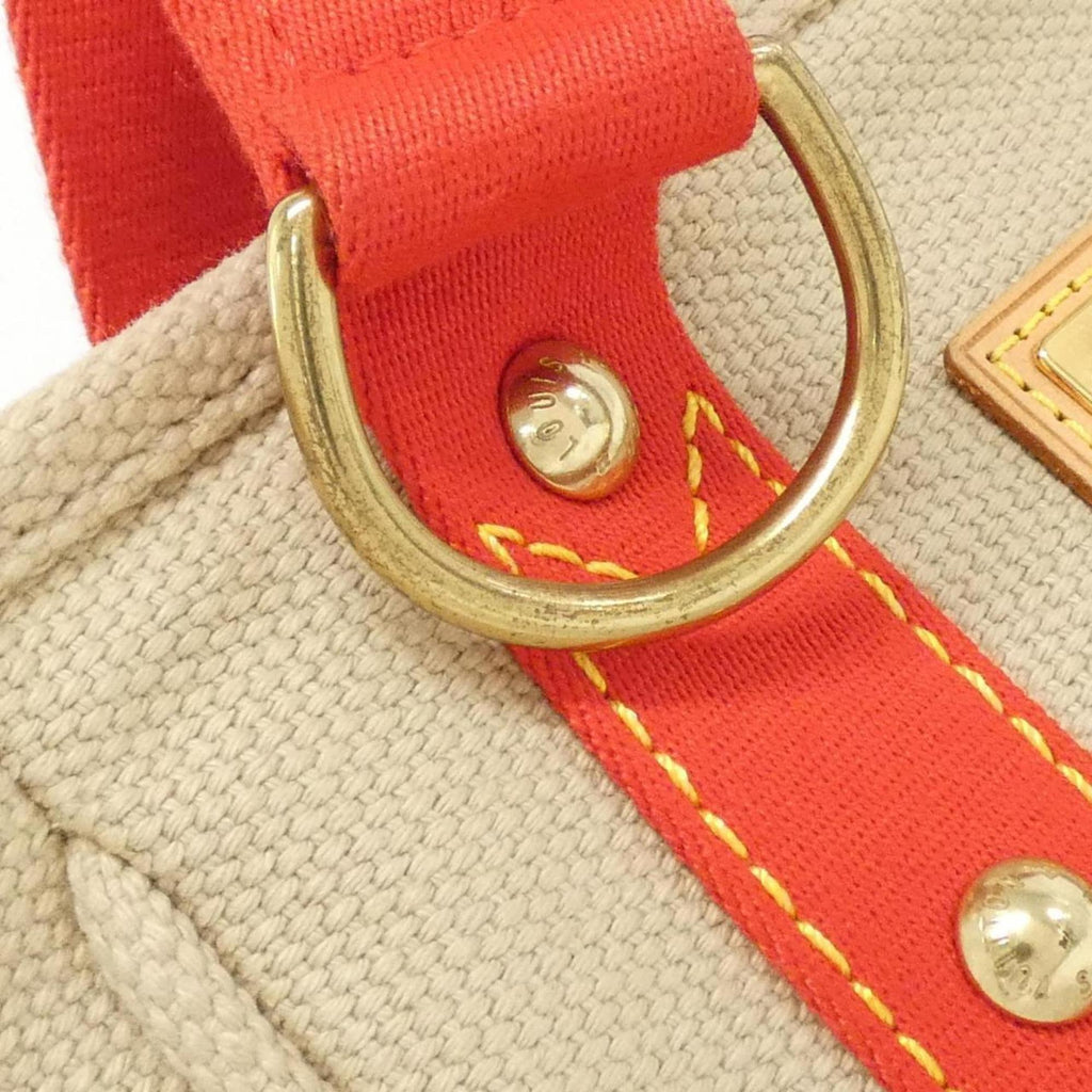 Louis Vuitton Beige Canvas Handbag