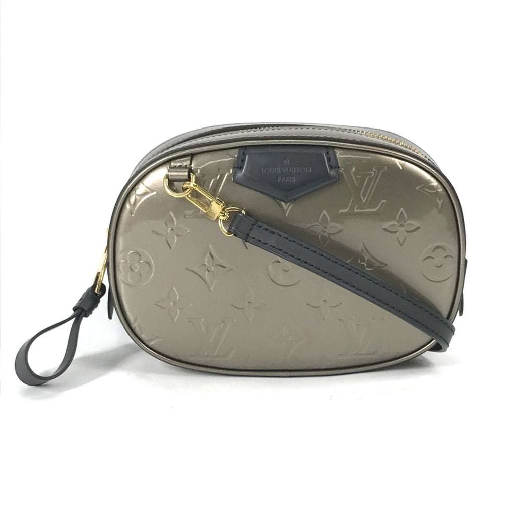 Louis Vuitton Gray Monogram Vernis Shoulder Bag Sling Bag