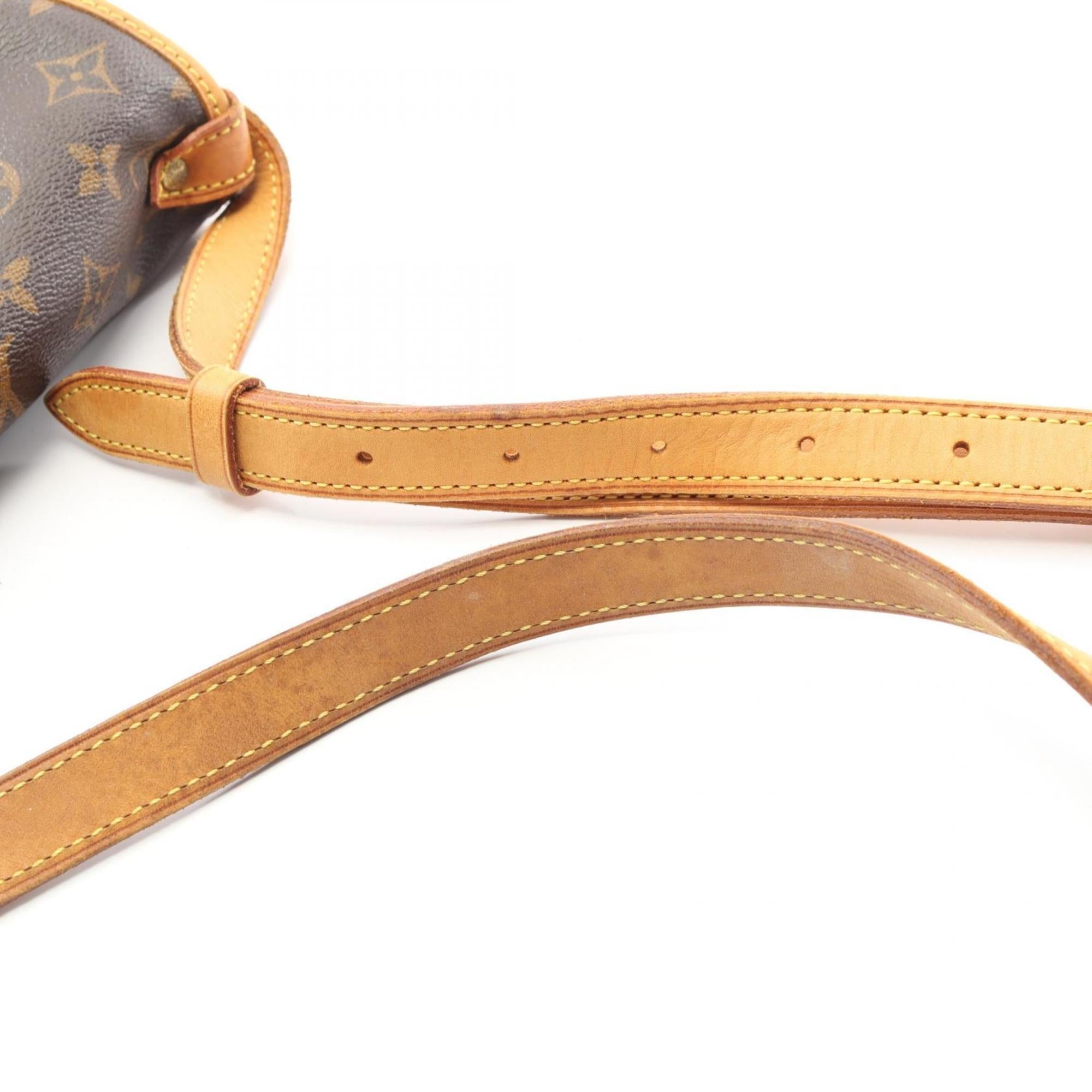 Louis Vuitton Brown Coated Canvas Monogram Leather Pvc Shoulder Bag