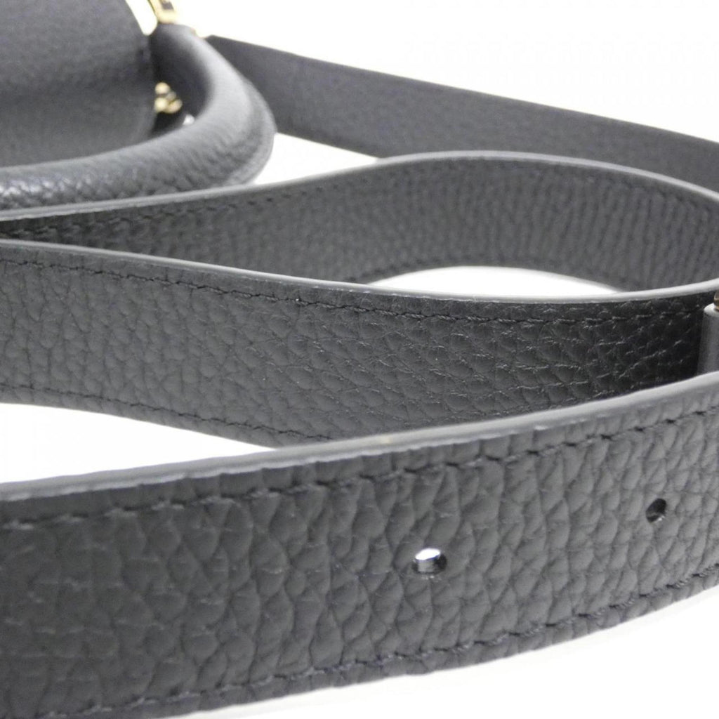 Louis Vuitton Taurillon Black Leather Handbag