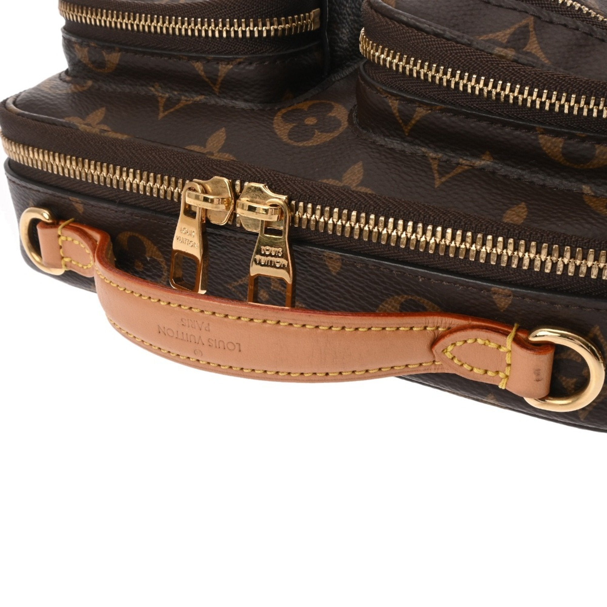 Louis Vuitton Brown Monogram Canvas Shoulder Bag