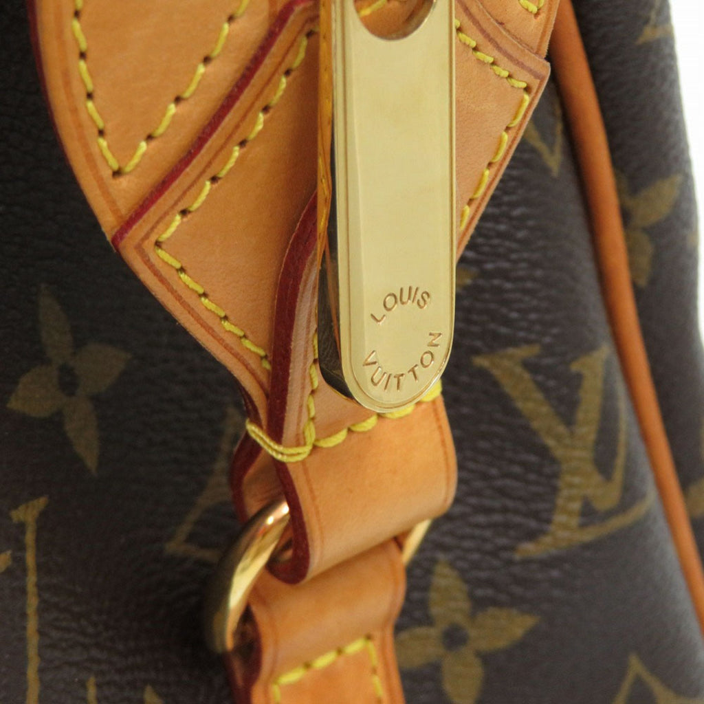 Louis Vuitton Brown Camel Monogram Monogram Tote Bag