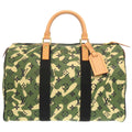 Louis Vuitton Green Boston Bag Handbag