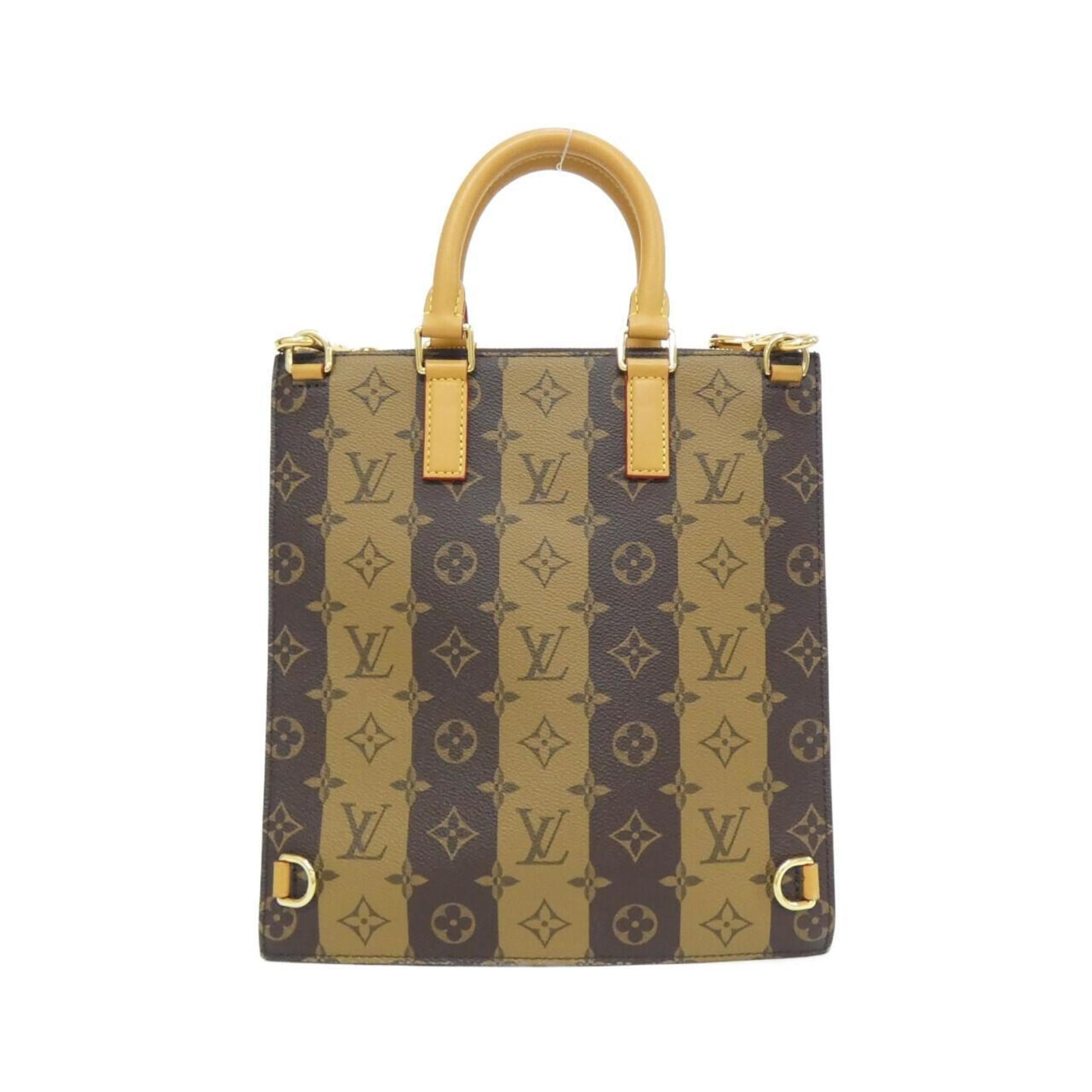 Louis Vuitton Marron Monogram Coated Canvas Handbag