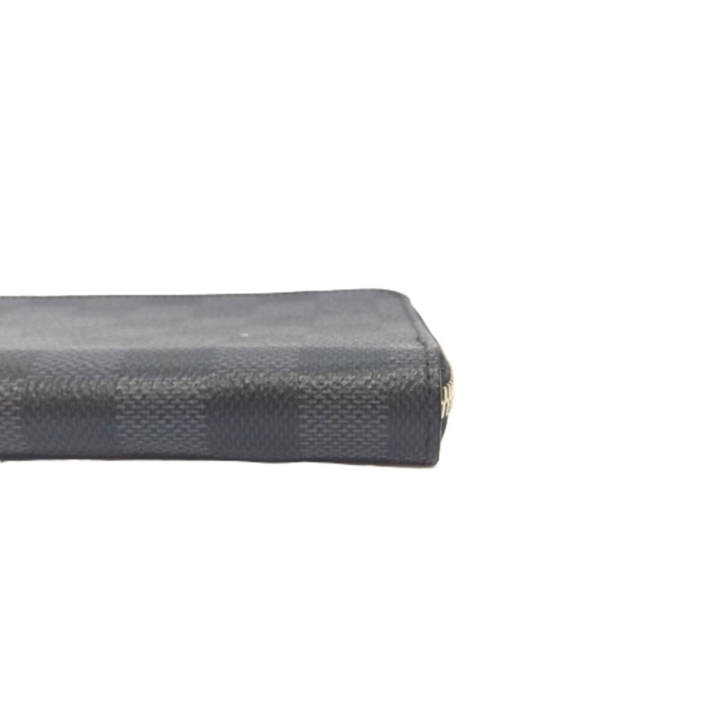 Louis Vuitton Black Damier Graphite Damier Graphite Long Wallet